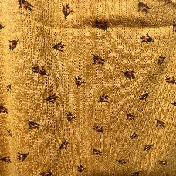 Yellow Floral Ultra Flirt Tanktop - Picture 3 of 3